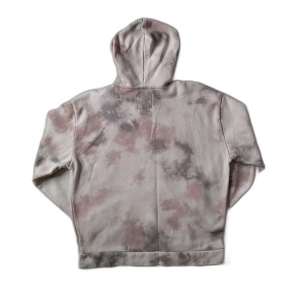 Hollister Multicolor Tie Dye Relaxed Fit Drawstring Pullover Hoodie Sweatshirt - Picture 2 of 12